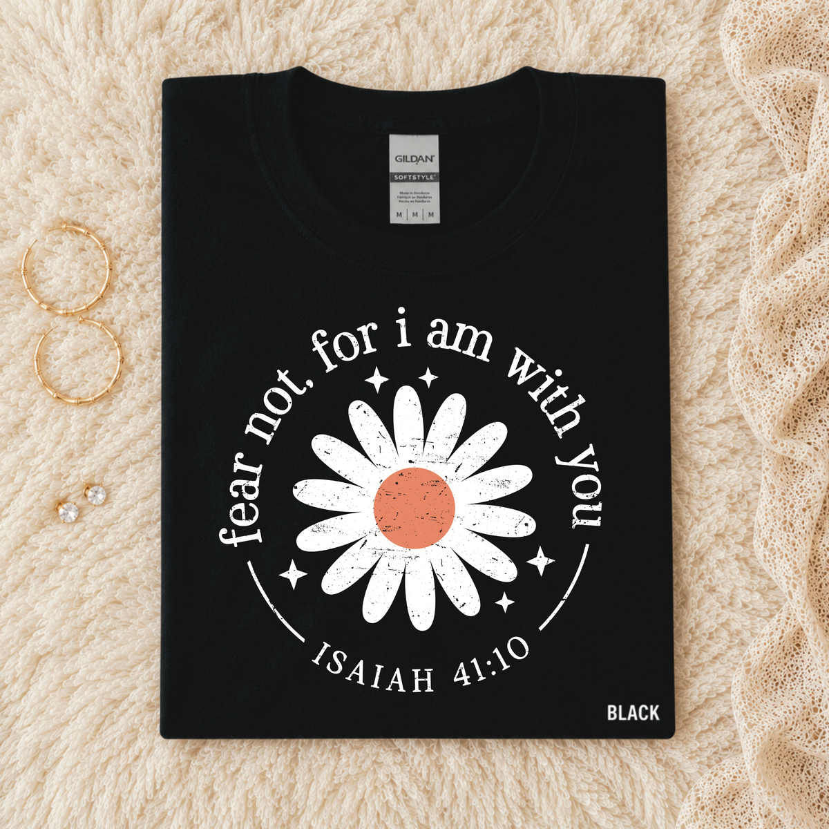 Fear not I am with you - Black