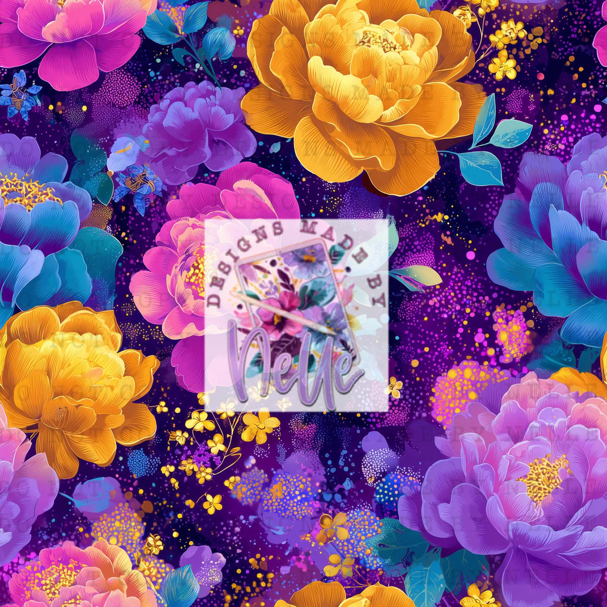 Beautiful bright garden