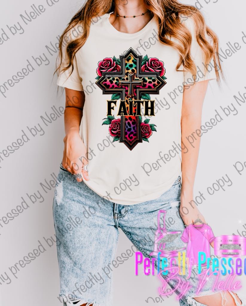 Rainbow Cheetah Cross ~ Faith