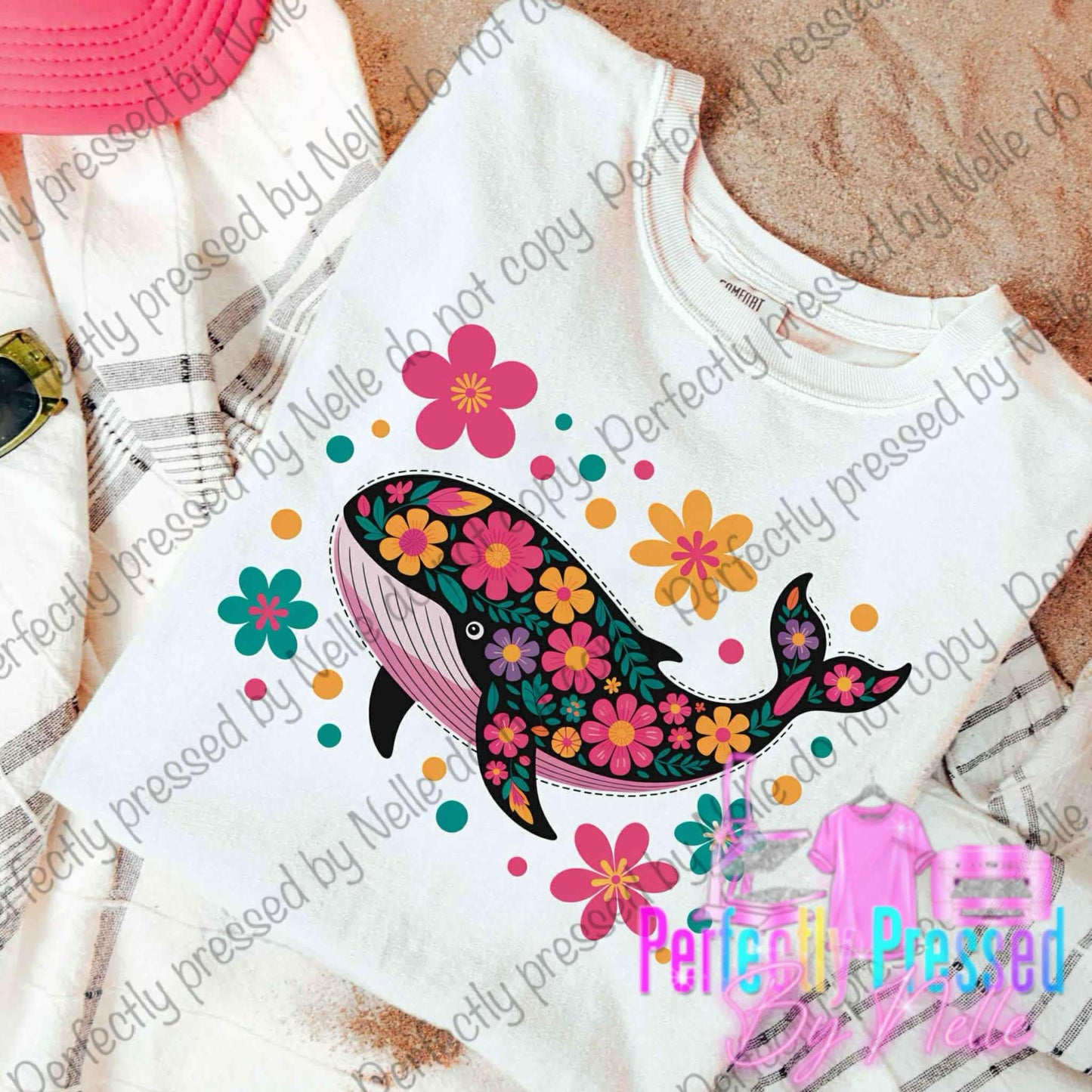 Floral Whale