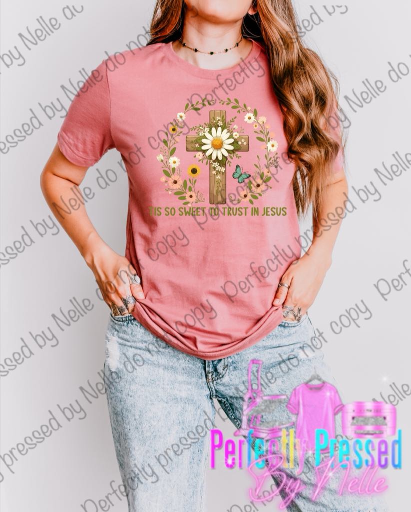 Tis so sweet to trust in Jesus