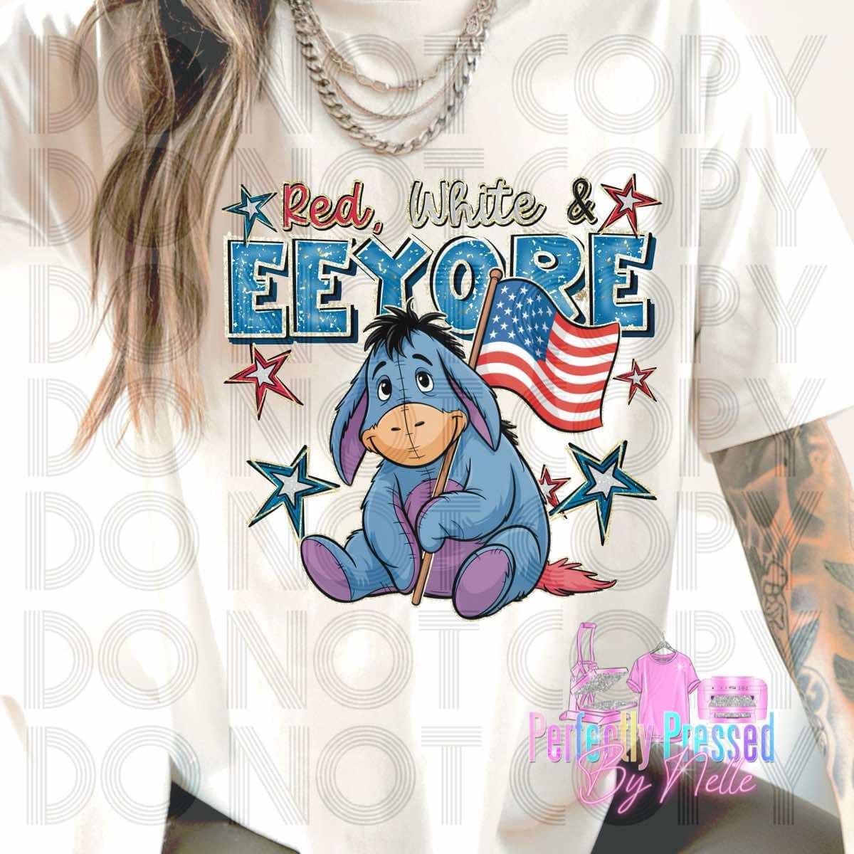 RED WHITE & EEYORE