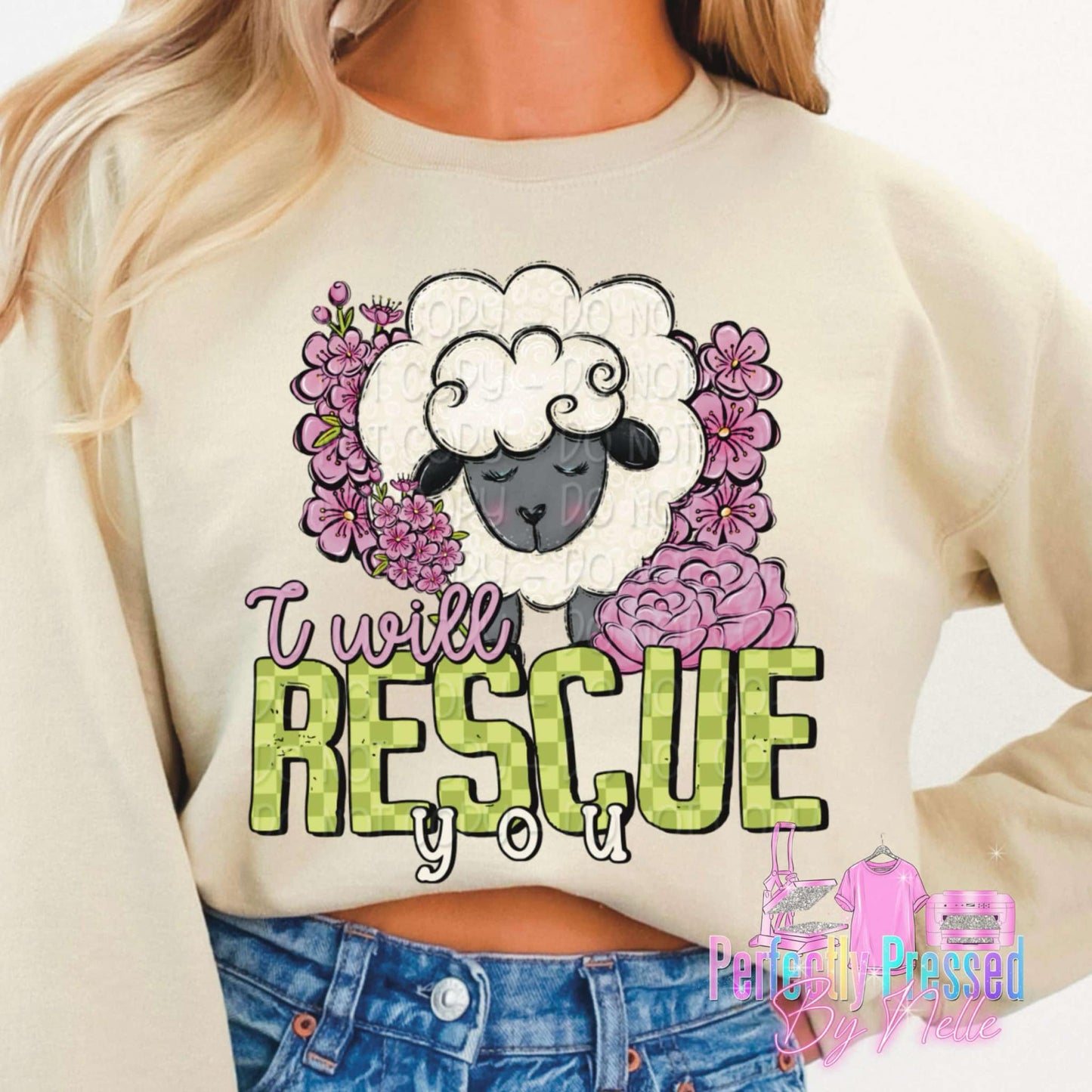 I will rescue you (sheep)