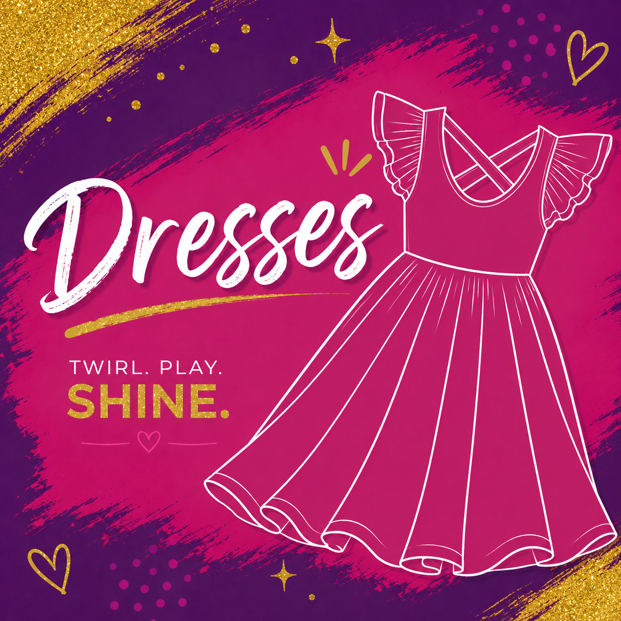 Girls twirly dresses