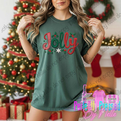 Jolly script tee