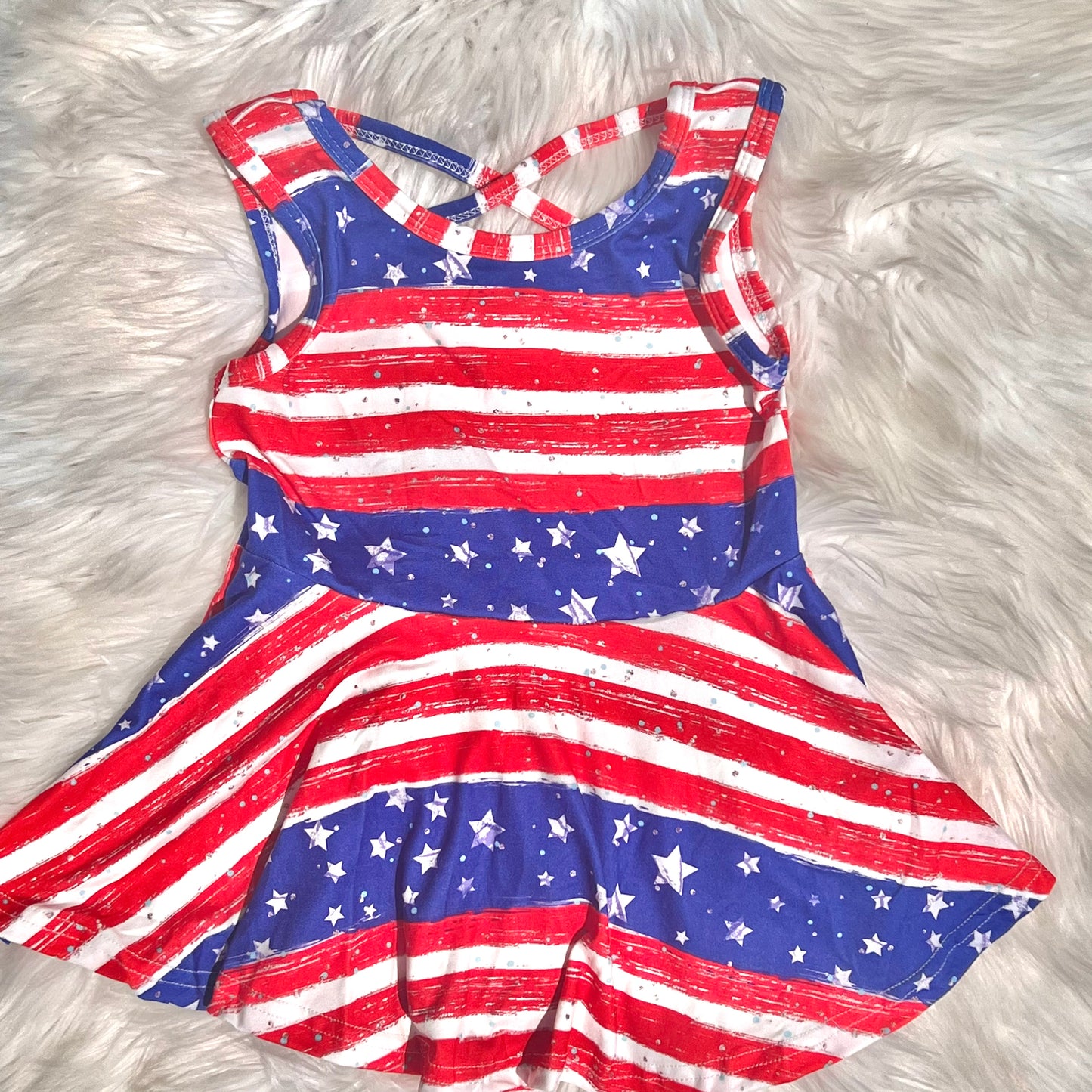 USA tank Peplum