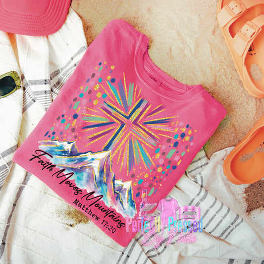 Faith moves mountains