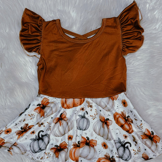 Pumpkin peplum