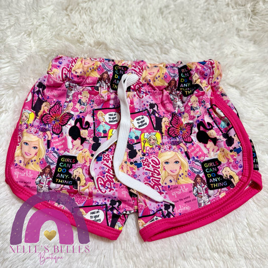 Pink girl shorts