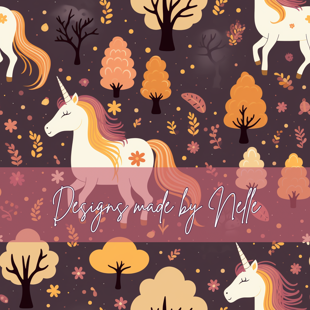 Fall unicorn