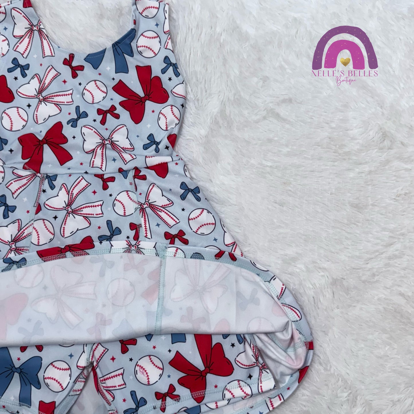 Baseball yoga dress