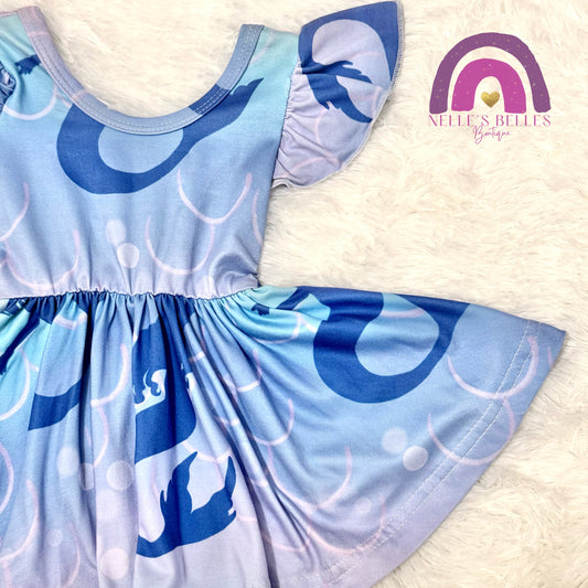 Mermaid twirl dress