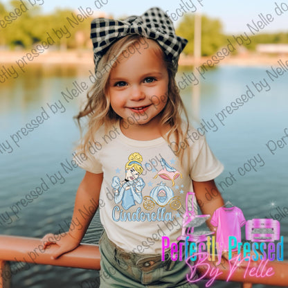 Glass slipper princess tee