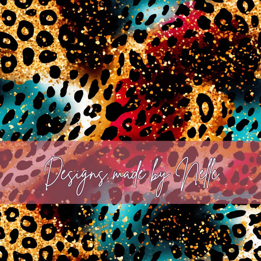 Glitter animal print 2