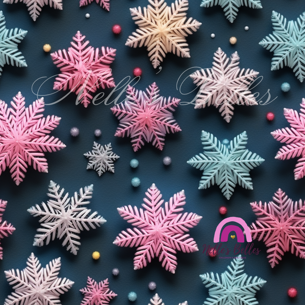 3d snowflakes 1