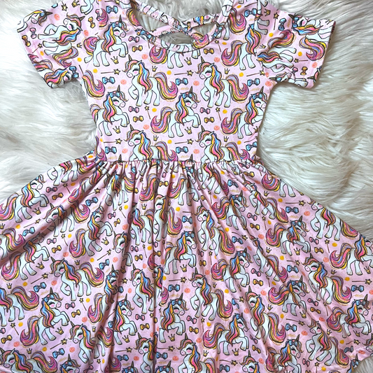 Unicorn twirl dress