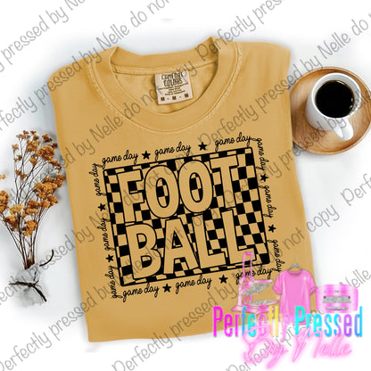 Football Game Day (Black)