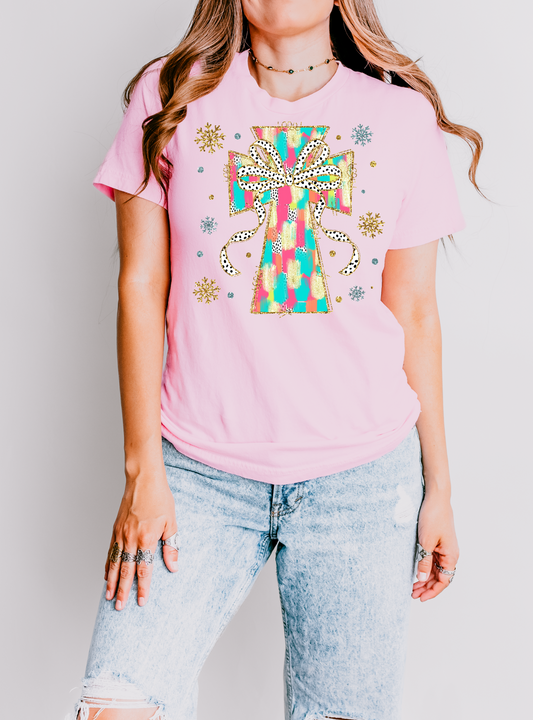 Glitter cross