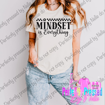 Mindset is everything (checkered)