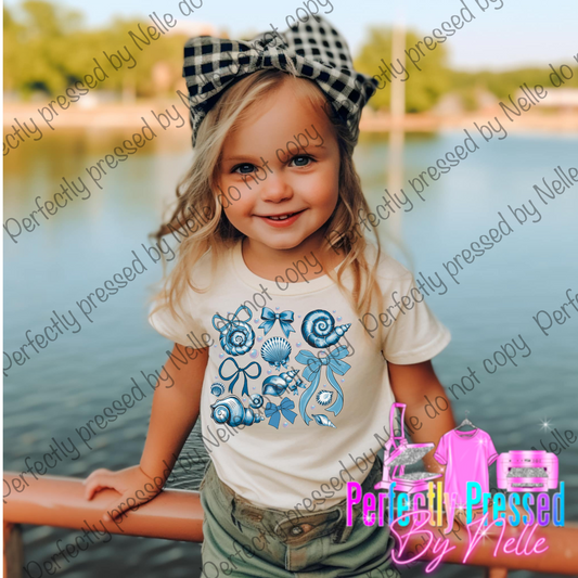 Blue Bows & Shells