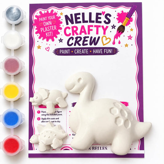Dino Dash- Paint your own plaster kit (bundle)