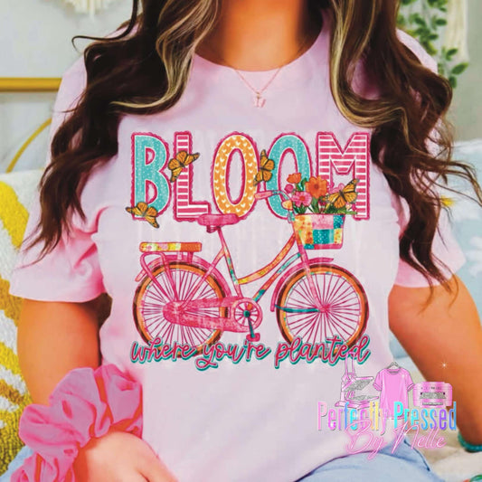 Bloom where you are planted