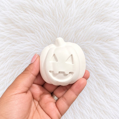 Happy Jack-O-Lantern - Paint your own plaster