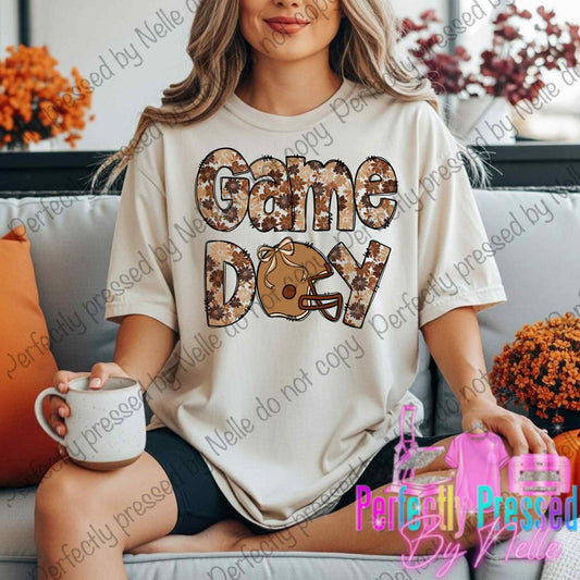 Game Day (Floral Football design)