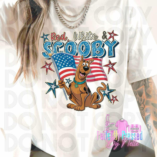 RED WHITE & SCOOBY