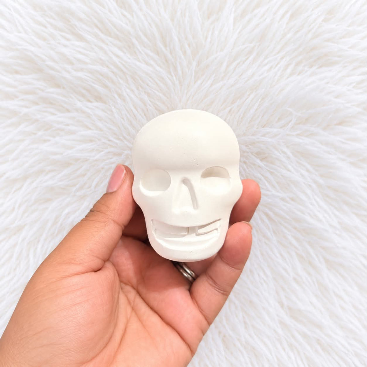 Happy Skull- Paint your own plaster
