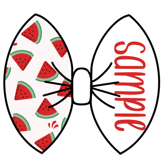Watermelon Name Bow (2.0)