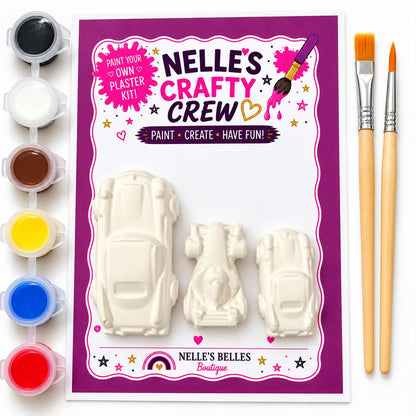 Race Day - Paint your own plaster kit (bundle)