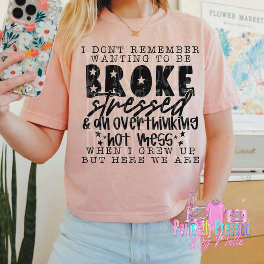 I don’t remember….