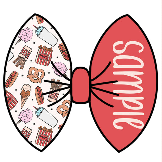 Fair Food Name Bow