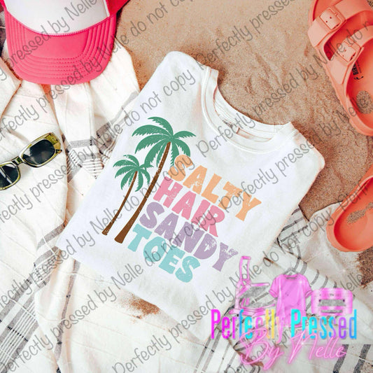 Salty Hair, Sandy Toes