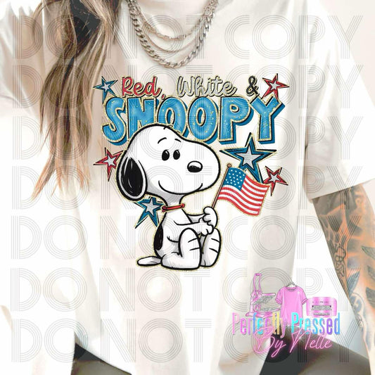 Red white & snoopy