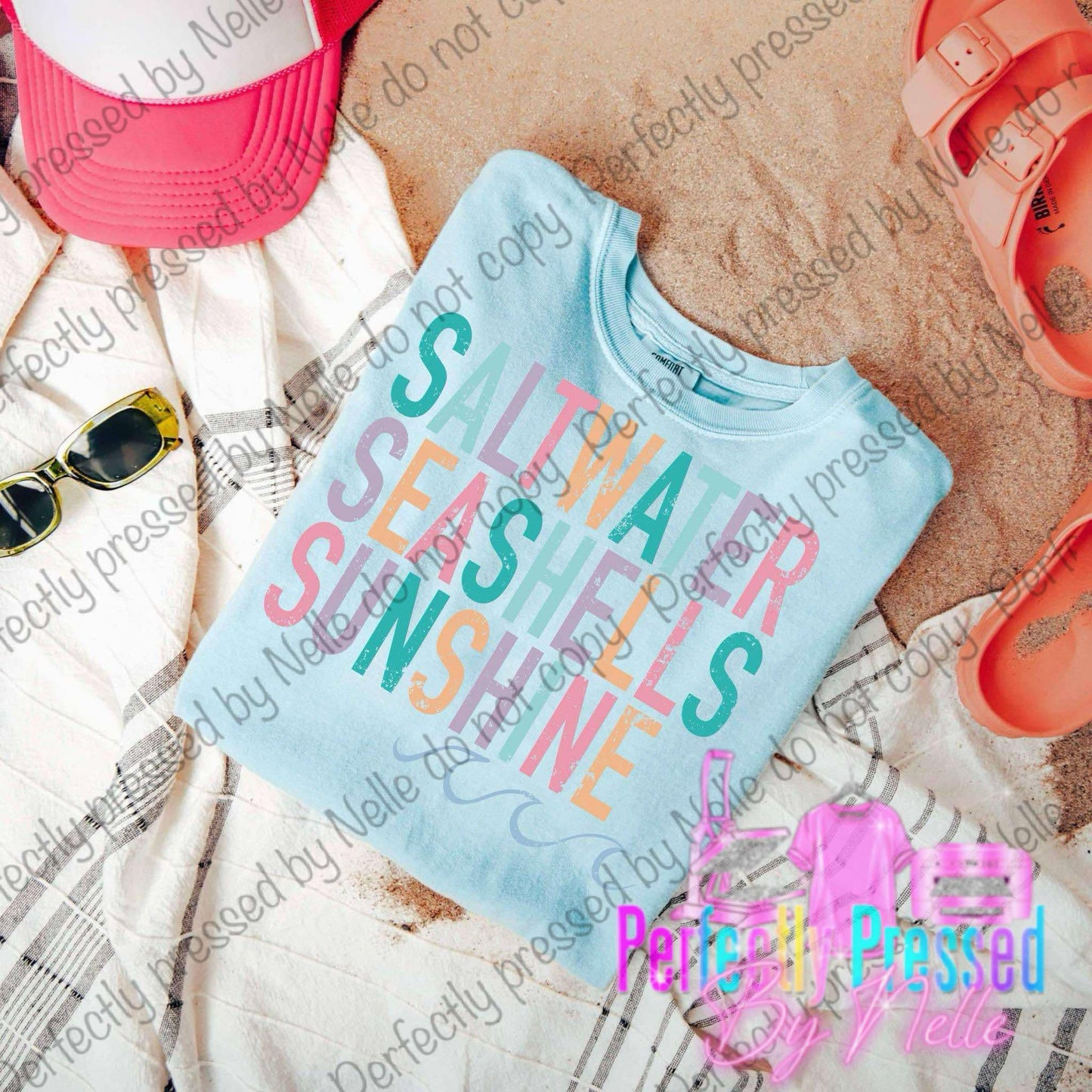 Salt water, sea shells, sunshine