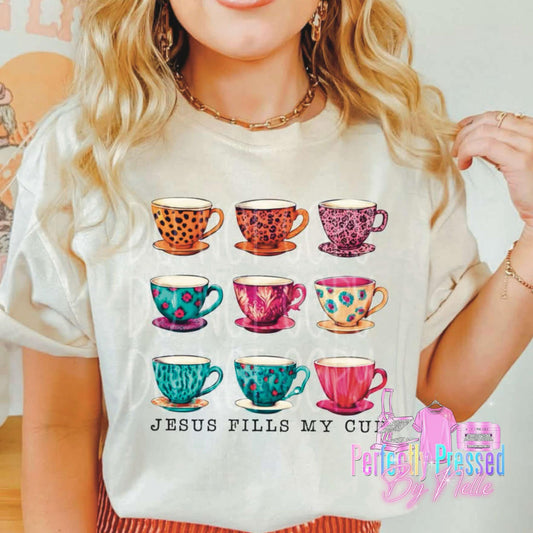 Jesus fills me up (teacup)
