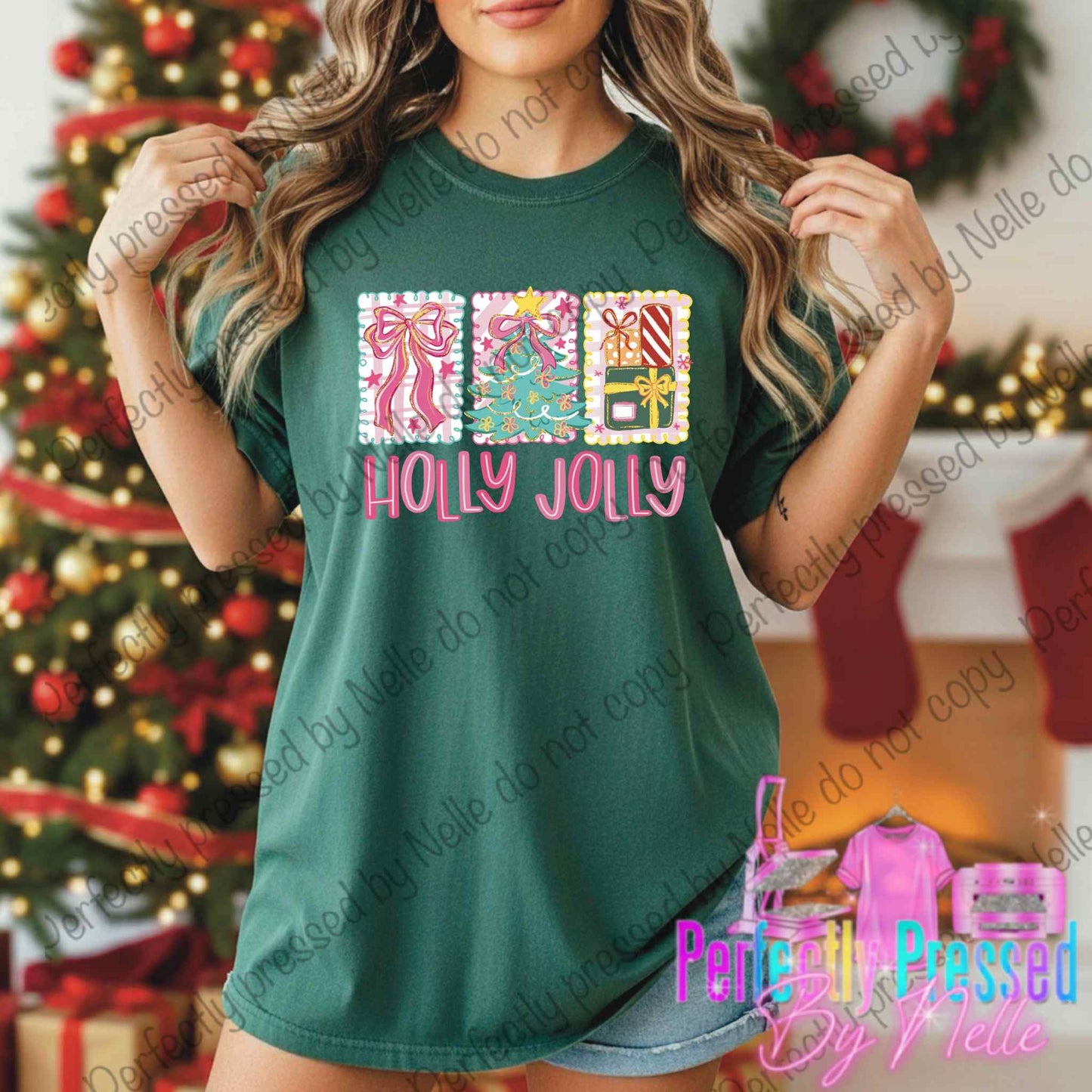 Holly Jolly (Collage)