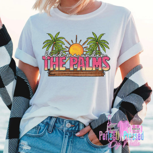 Find me under the palms
