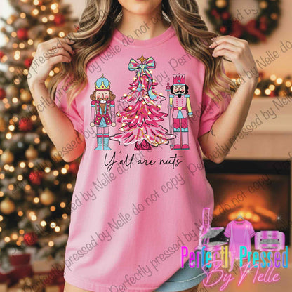 Yall are nuts (pink Christmas)