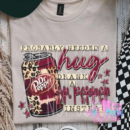 Probably needed a hug