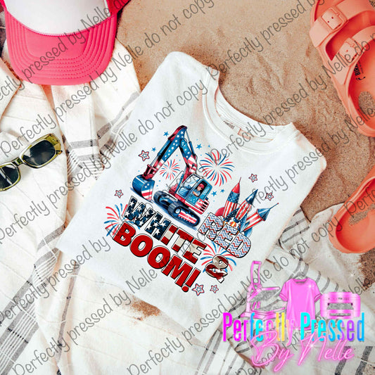 Red white BOOM