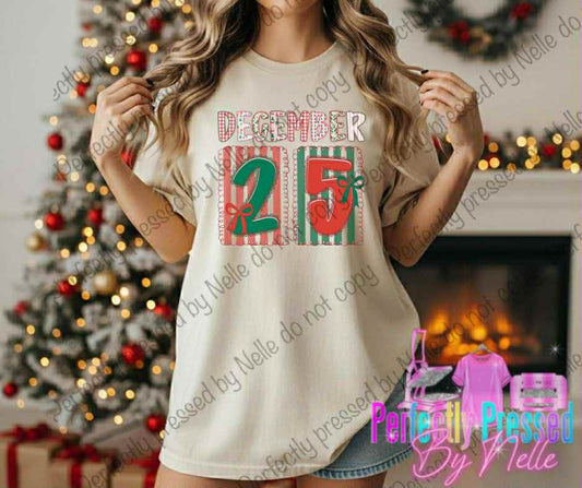 December 25 Calendar