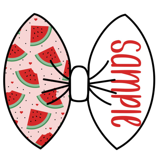 Watermelon Name Bow (3.0)