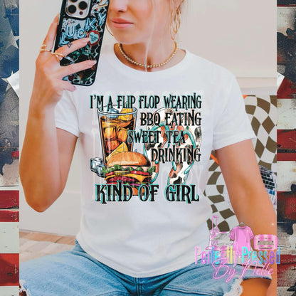Flip flop wearing kinda girl