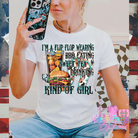 Flip flop wearing kinda girl