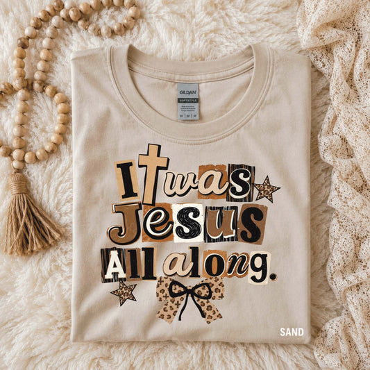 It was Jesus all along - Sand