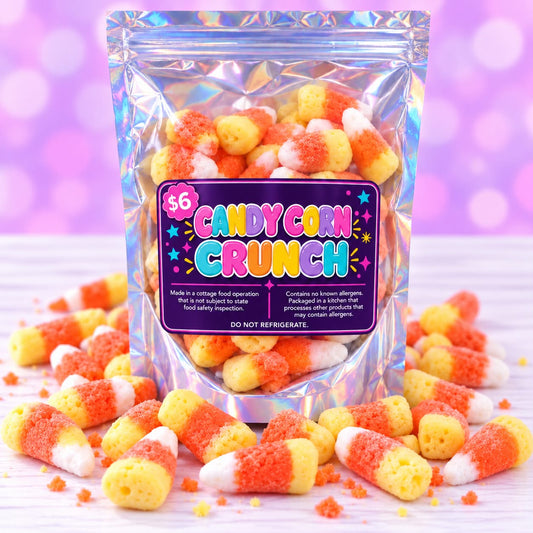 Candy Corn Crunch - Freeze Dried Treat
