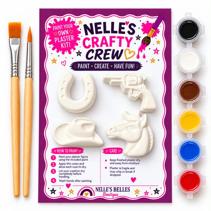 Wild Wild West - Paint your own plaster kit (bundle)